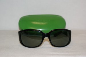 B. New Kate Spade Black Sunglasses: Mod. Heidi & Case