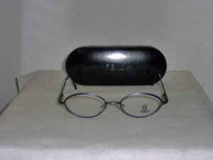 Brand New Fendi Periwinkle Eyeglasses: Mod. F 77 & Case