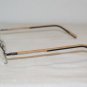 Brand New BCBG Maxazria Gunmetal Eyeglasses: Mod. Cyprus 50-18 & Case