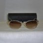 B. New Cazal Gold Sunglasses: Mod 292 & Case W/Crystals