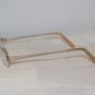 Brand New Nine West Gold Eyeglasses: Mod. 328 & Case