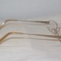 Brand New Nine West Gold Eyeglasses: Mod. 328 & Case