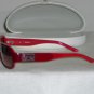 Brand New Diesel Red Sunglasses: Mod. 0034 & Case