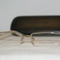 Brand New Ralph Lauren Shiny Gold Eyeglasses: Mod. 5065 (9116) 49-16 & Case