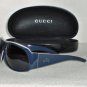 Brand New Gucci Blue Sunglasses: Mod. 1556 & Case