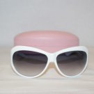 Brand New Juicy Couture White Sunglasses: Mod Lady Luck &Case