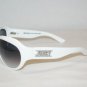 Brand New Juicy Couture White Sunglasses: Mod Lady Luck &Case