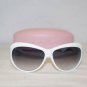 Brand New Juicy Couture White Sunglasses: Mod Lady Luck &Case