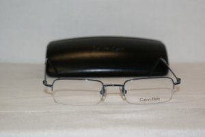 B. New Calvin Klein Eyeglasses: Mod. 408 (515) & Case