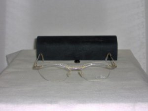 Brand New Cazal Gold Eyeglasses: Mod. 418 & Case
