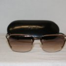 B. New Fendi Shiny Bronze Sunglasses: Mod. 255 & Case