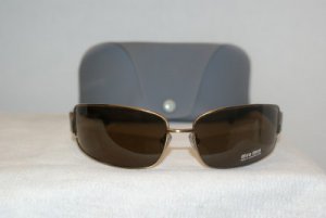 Brand New Miu Miu Gold Sunglasses: Mod. SMU 50D & Case