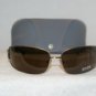 Brand New Miu Miu Gold Sunglasses: Mod. SMU 50D & Case