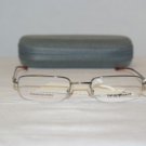 B. New Emporio Armani Ruthenium Eyeglasses 9122 & Case