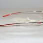 B. New Emporio Armani Ruthenium Eyeglasses 9122 & Case