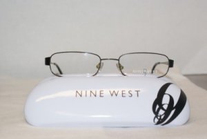 Brand New Nine West Black Eyeglasses: Mod. 328 & Case