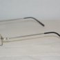 Brand New Calvin Klein Silver Eyeglasses: Mod. 253 (542) 49-19 & Case