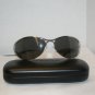 B. New Ralph Lauren Silver Sunglasses: Mod 913 & Case