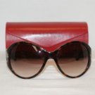 B. New Valentino Tortoise Sunglasses: Mod. 5640 & Case