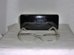 New Calvin Klein Marble Eyeglasses: Mod. 697 & Case