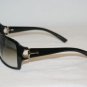 Brand New Gucci Shiny Black Sunglasses: Mod. 2575 & Case