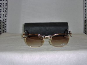 Brand New Cazal Gold Sunglasses: Mod. 268 & Case