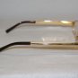New Dolce & Gabbana Gold Eyeglasses: Mod. 1156 & Case