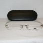 Brand New DKNY Silver Eyeglasses: Mod. 5502 & Case