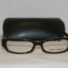 Brand New Dolce & Gabbana Tortoise Eyeglasses: Mod. 3064 51-16 & Case