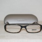 Brand New DKNY Black & Havana Eyeglasses: Mod. 4598 (3428) 50-16 & Case