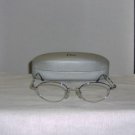 New Christian Dior Silver Eyeglasses: Mod. 3527 48-18 & Case