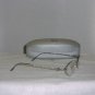 New Christian Dior Silver Eyeglasses: Mod. 3527 48-18 & Case