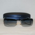 New Giorgio Armani Silver Sunglasses: Mod. 401 & Case
