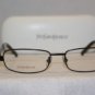 New Yves Saint Laurent Black Eyeglasses: 2213 & Case