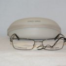 New Giorgio Armani Ruthenium Eyeglasses 294 &Case 50-17