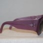 New Yves Saint Laurent Purple Sunglasses: 6514 & Case