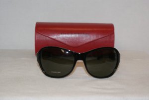 New Valentino Black Sunglasses: Mod. 5357 Strass & Case