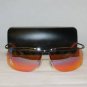 New Calvin Klein Gunmetal Sunglasses: Mod. 2039 & Case