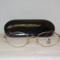 Brand New Fendi Rose Gold Eyeglasses: Mod. 501 & Authentic Case 48-19-140