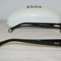 New D&G Dolce & Gabbana Black Eyeglasses: Mod. DD 1193 (501) 50-16 & Case