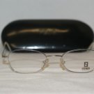 Brand New Fendi Palladium Eyeglasses: Mod. 532 & Authentic Case 47-19-130