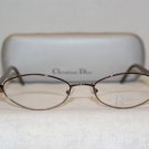 New Christian Dior Brown Eyeglasses: Mod. 3596 & Case
