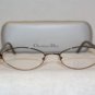 New Christian Dior Brown Eyeglasses: Mod. 3596 & Case