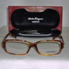 New Salvatore Ferragamo Tortoise Eyeglasses: Mod. 2640B