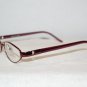 B. New Christian Dior Red Eyeglasses: Mod. 3596 & Case