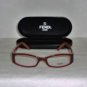 Brand New Fendi Dark Red Eyeglasses: Mod. F720R & Case
