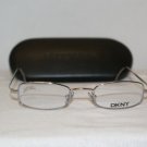 Brand New DKNY Silver Eyeglasses: Mod. 6415 & Case