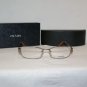 Brand New Prada Gold Eyeglasses: Mod. VPR 67H & Case