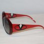 Brand New Valentino Black Sunglasses: Mod. 5570 & Case