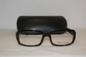 Brand New Dolce & Gabbana Dark Tortoise Eyeglasses: Mod. 3077 55-18 (502) & Case